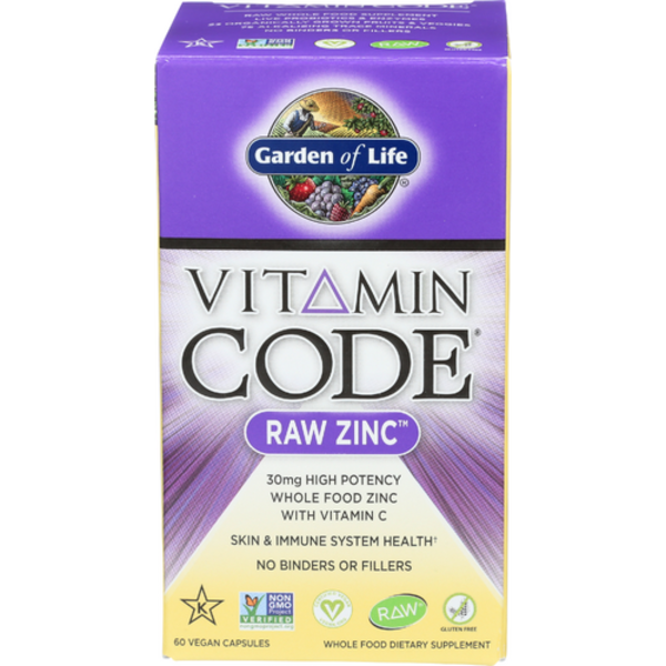 Garden Of Life Vitamin Code Raw Zinc