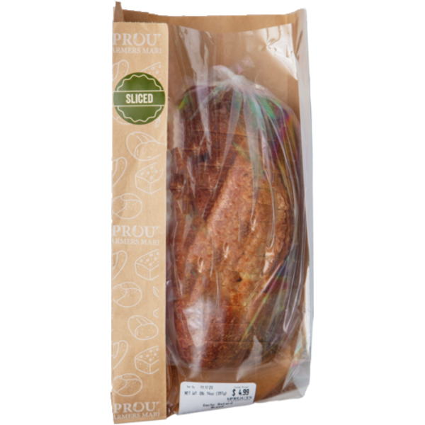 Sprouts Garlic Batard Bread Sliced