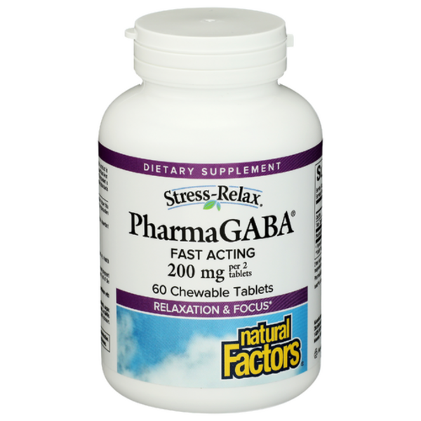 Natural Factors Stress Relax Pharma Gaba