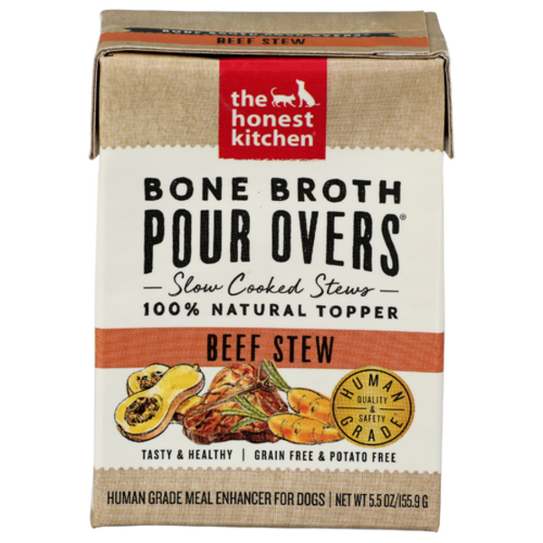 The Honest Kitchen Beef Grain Free Stew Bone Broth Pour Over
