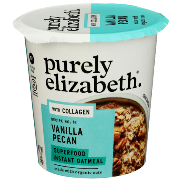 Purely Elizabeth Vanilla Pecan Superfood Oatmeal With Collagen