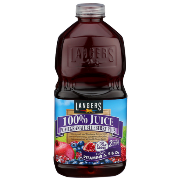 Langers Pomegranate Blueberry Juice Cocktail