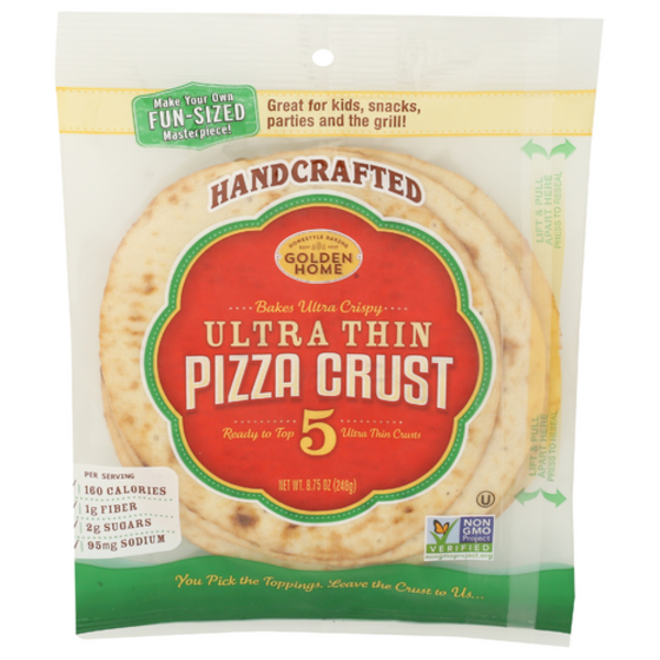 Golden Home Ultra Thin Pizza Crust 5 Pack