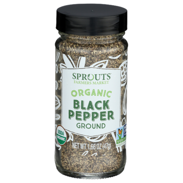Sprouts Organic Black Pepper Ground