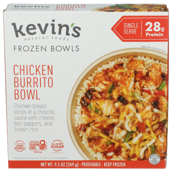 Kevin's Natural Foods Chicken Burrito Bowl