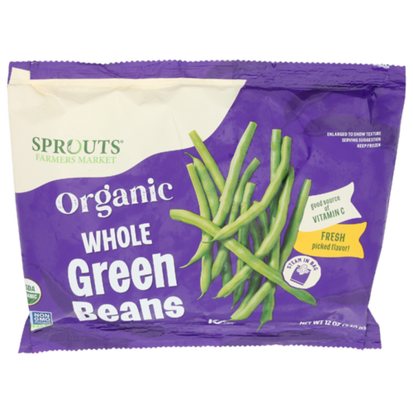 Sprouts Organic Whole Green Beans