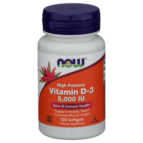 Now Vitamin D-3 5000 Iu