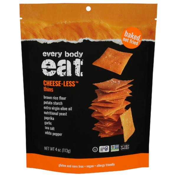Every Body Eat Cheese-Less Thins