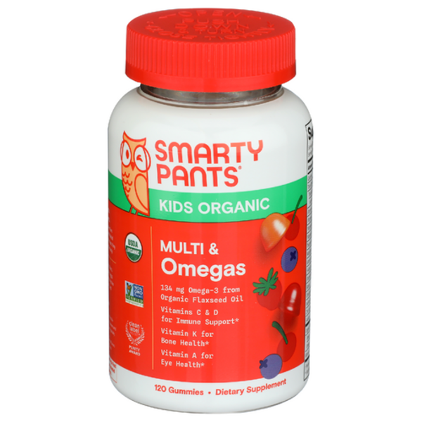 Smarty Pants Organic Kids Complete Multivitamin