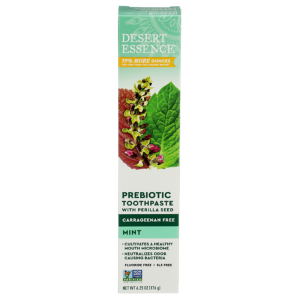 Desert Essence Mint Prebiotic Plant-Based Toothpaste