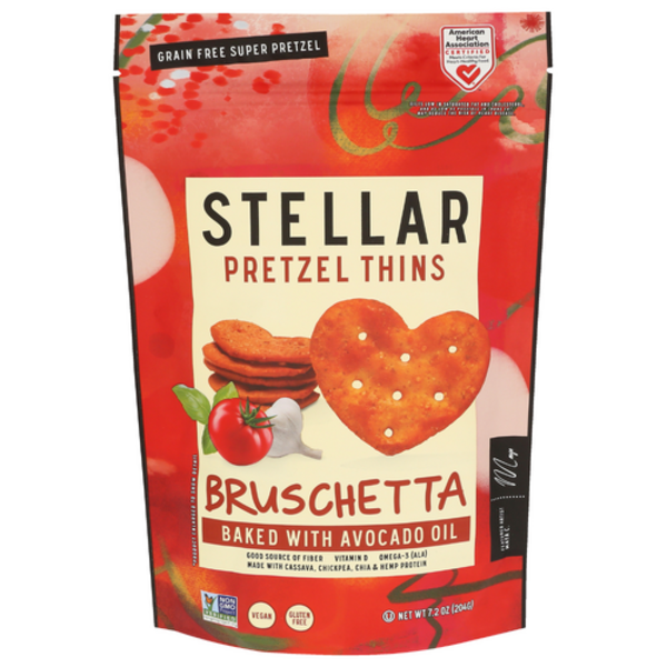Stellar Snacks Bruschetta Pretzel Thins