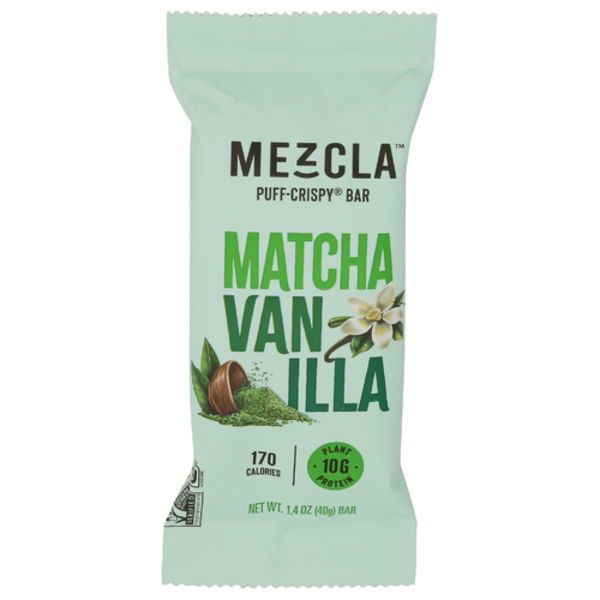 Mezcla Matcha Vanilla Plant Protein Bar