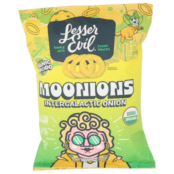Lesser Evil Organic Crunchy Moonions