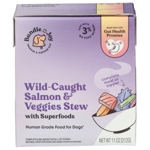 Bundle X Joy Wild-Caught Salmon & Veggie Dog Superfood Stew