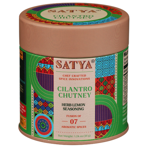 Satya Blends Cilantro Chutney Herb Lemon Seasoning