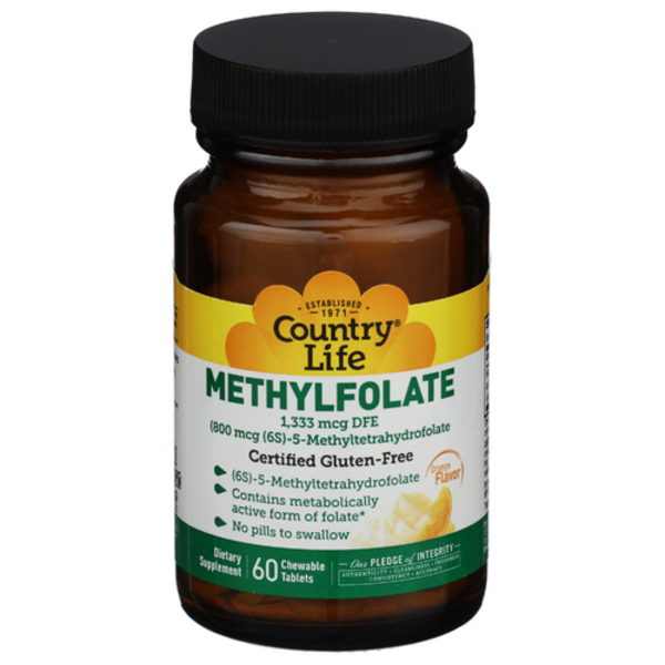 Country Life Methylfolate 800 Mcg