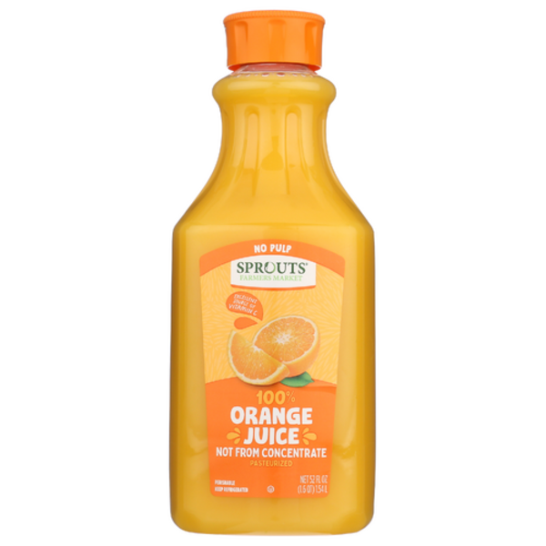 Sprouts 100% Orange Juice No Pulp