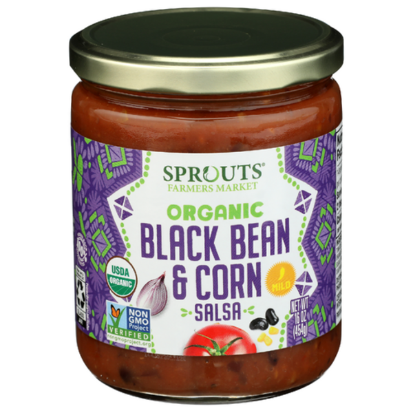 Sprouts Organic Black Bean & Corn Salsa