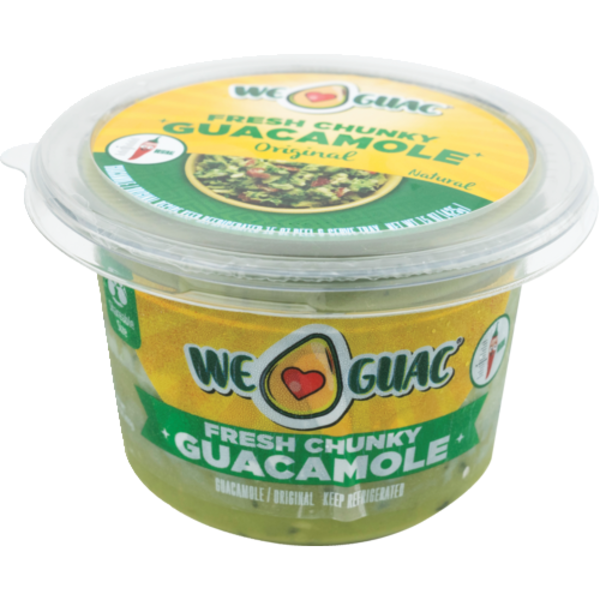 We Guac Original Fresh Chunky Guacamole Tub
