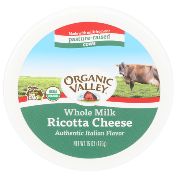 Organic Valley Organic Ricotta Cheese