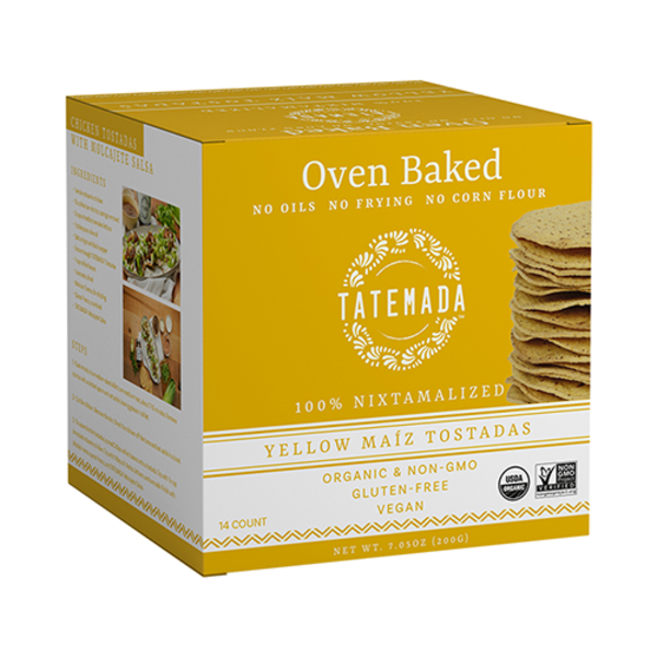 Tatemada Organic Yellow Maiz Tostadas