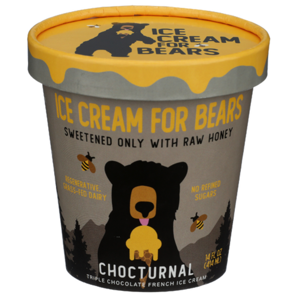 Ice Cream For Bears Chocturnal Triple Chocolate French Ice Cream