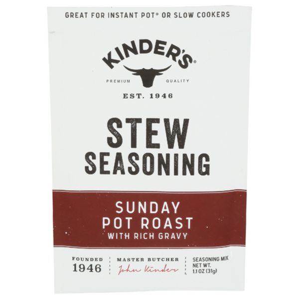 Kinder's Sunday Pot Roast With Rich Gravy Seasoning Packet