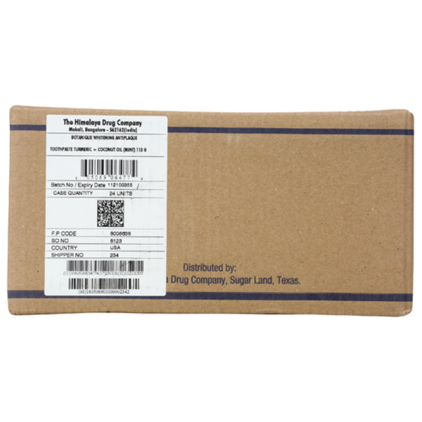 Himalaya Mint Turmeric + Coconut Oil Whitening Antiplaque Toothpaste