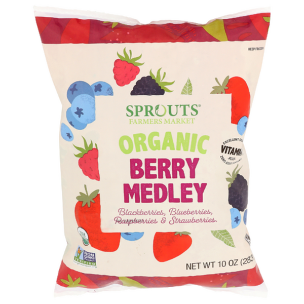 Sprouts Frozen Organic Berry Medley