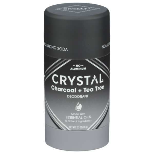 Crystal Charcoal + Tea Tree Magnesium Deodorant