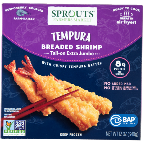 Sprouts Tempura Breaded Shrimp