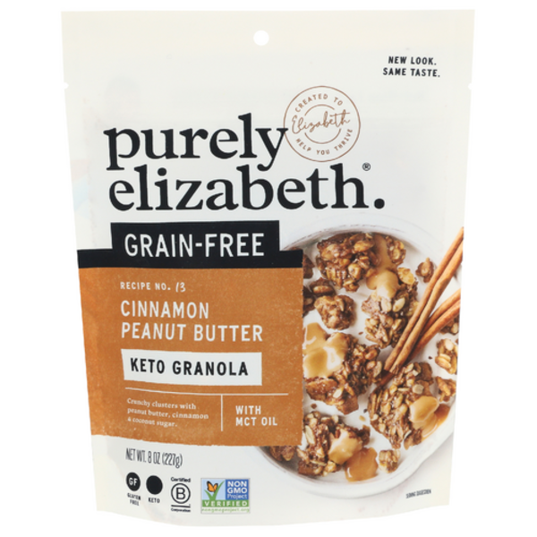 Purely Elizabeth Cinnamon Peanut Butter Granola