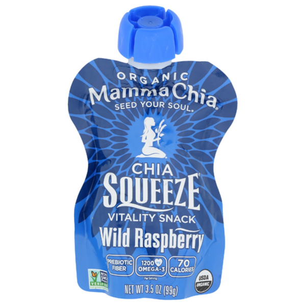 Mamma Chia Organic Wild Raspberry Squeeze