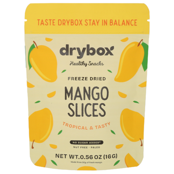 Drybox Healthy Snacks Mango Freeze Dried Slices