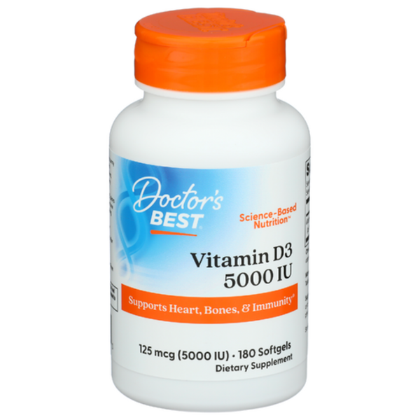 Doctor's Best Vitamin D3 5000 IU