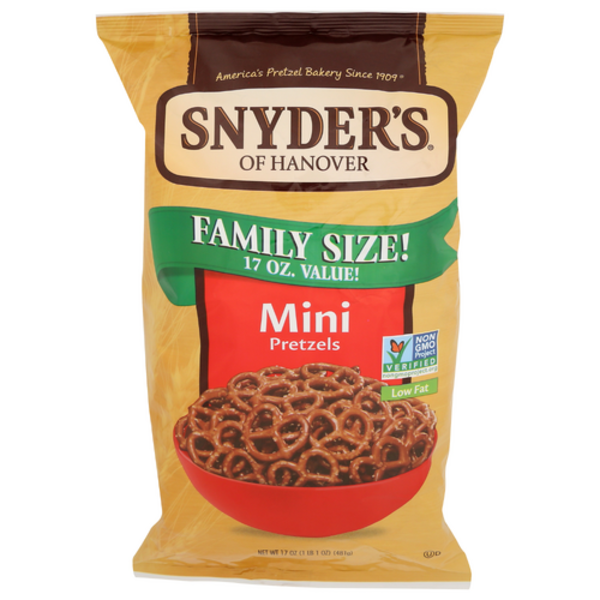 Snyder's Mini Pretzels Family Size