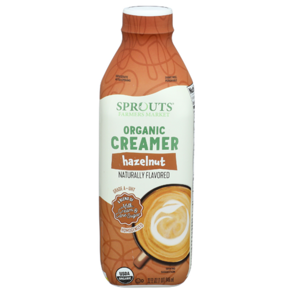 Sprouts Organic Hazelnut Creamer