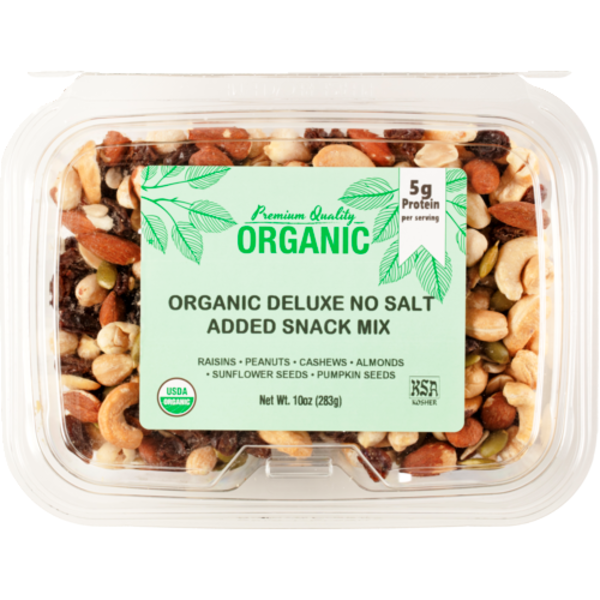 Organic Deluxe No Salt Added Snack Mix