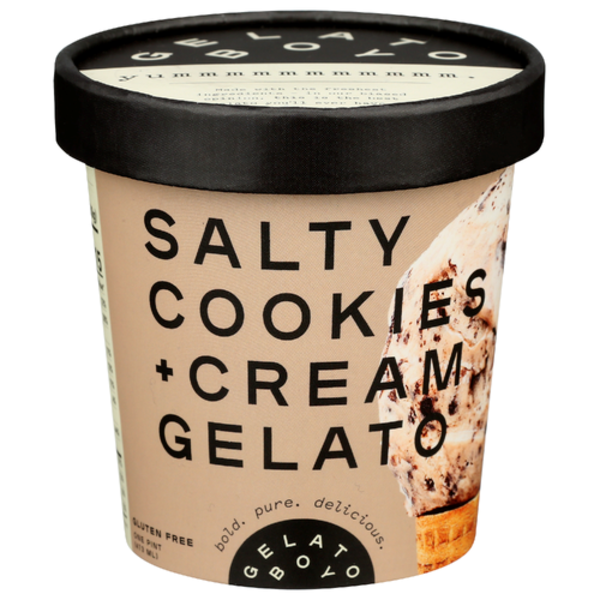 Gelato Boy Salty Cookies + Cream Gelato