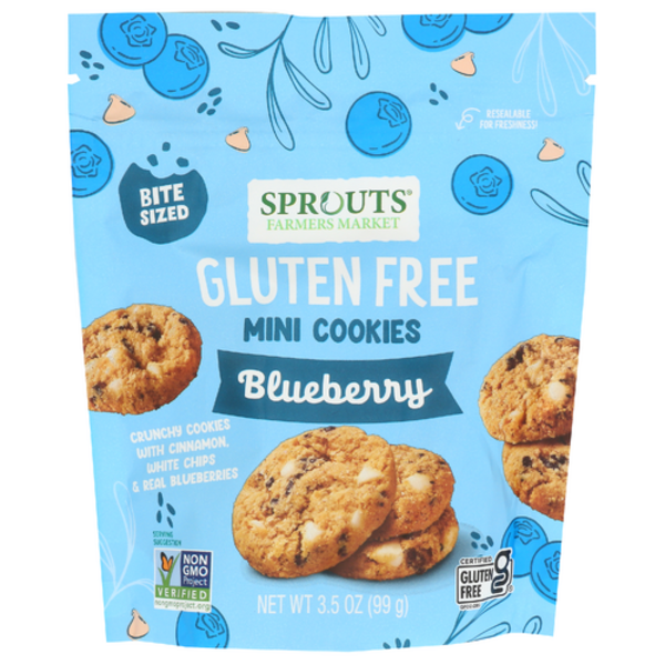 Sprouts Gluten Free Mini Blueberry Cookies