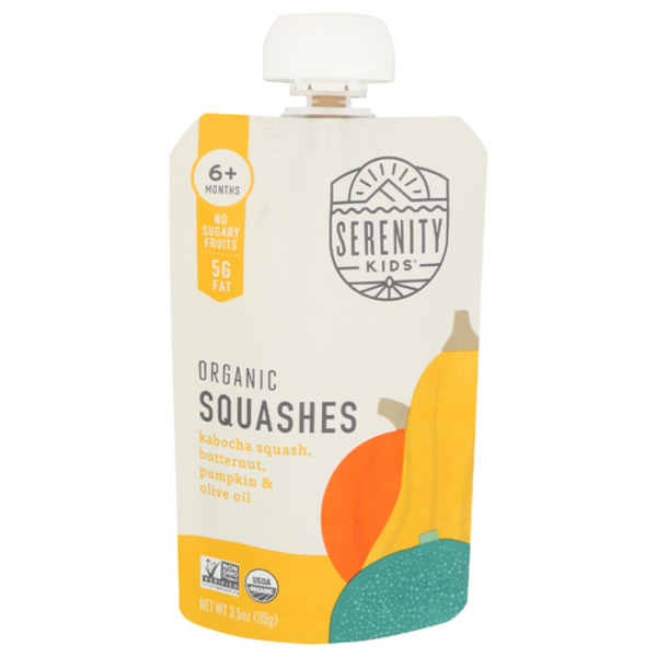 Serenity Kids Organic Squashes with Organic Olive Oil