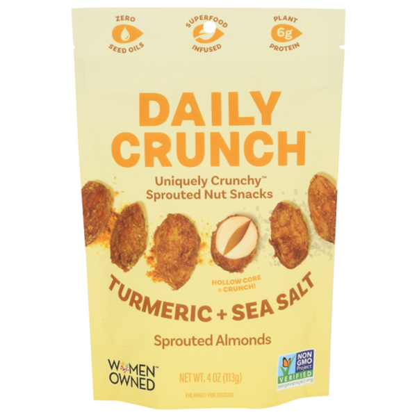 Daily Crunch Turmeric + Sea Salt Sprouted Almonds