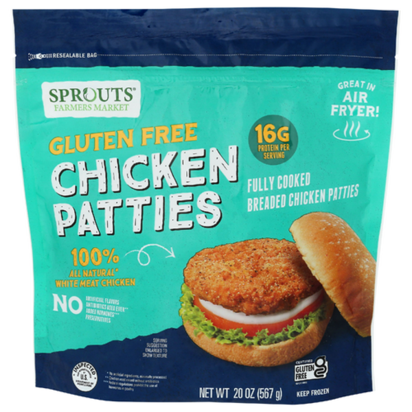 Sprouts Gluten Free Chicken Patties