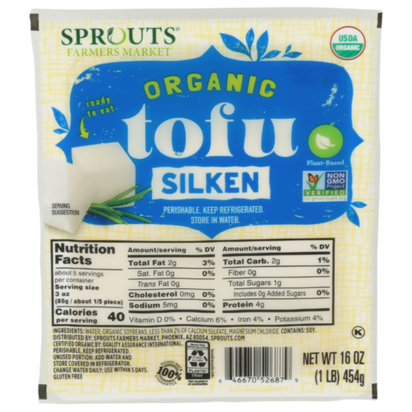 Sprouts Organic Silken Tofu