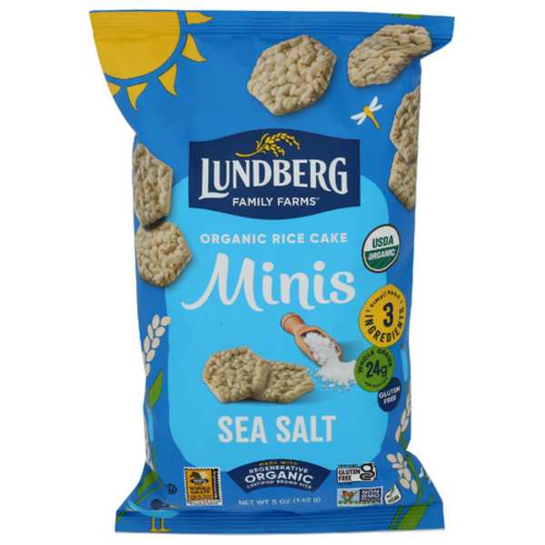 Lundberg Organic Sea Salt Mini Rice Cakes
