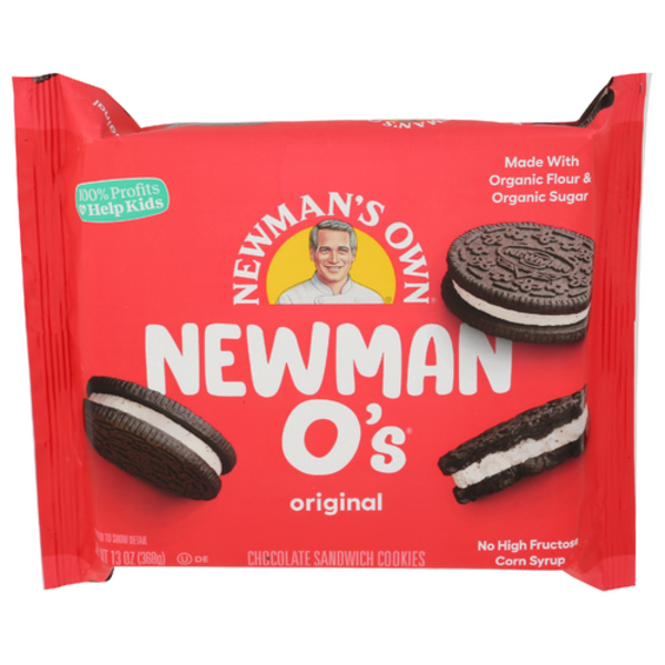 Newman's Own Original Newman-O's Creme Filled Chocolate Cookies