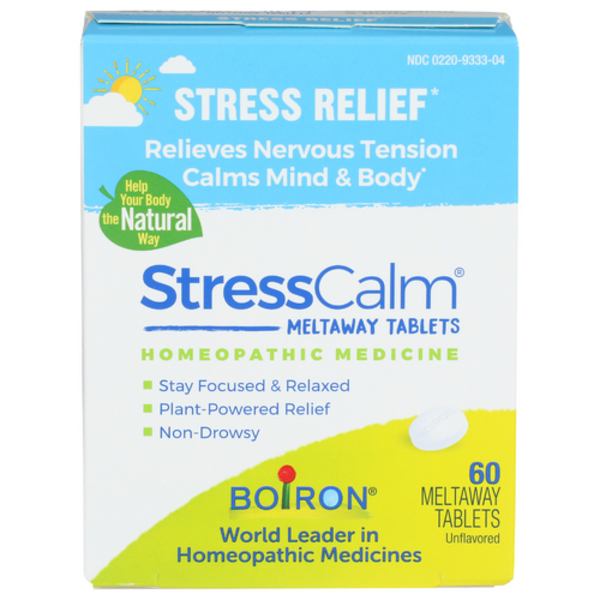 Boiron Stress Calm Meltaway Tablets