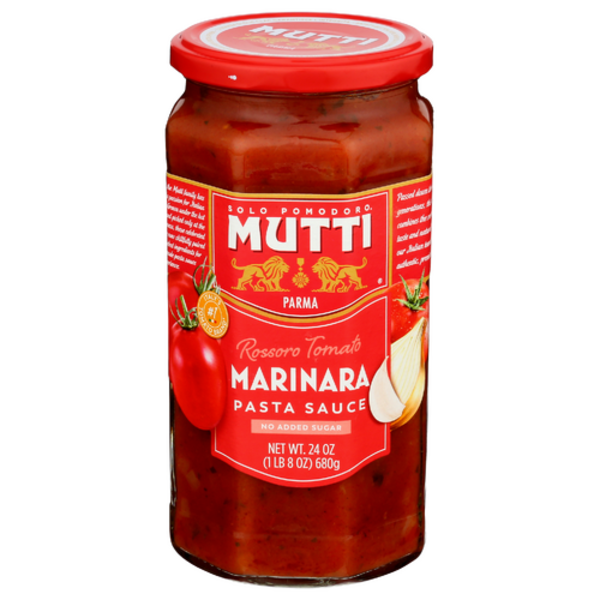 Mutti Rossoro Tomato Marinara No Added Sugar Pasta Sauce
