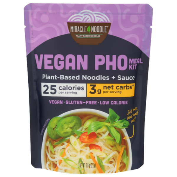 Miracle Noodle Gluten Free Ready-to-Eat Meal, Vegan Pho