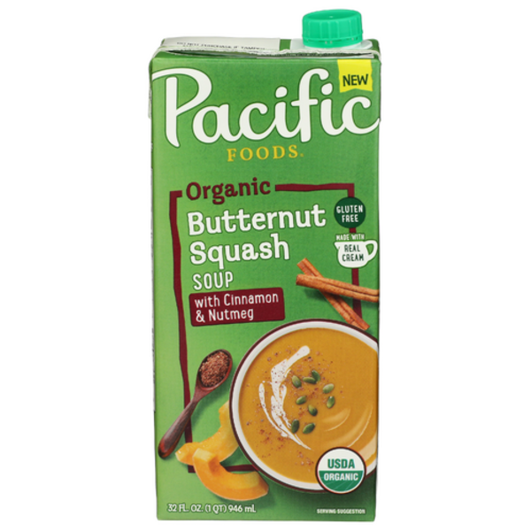 Pacific Foods Organic Cinnamon & Nutmeg Butternut Squash Soup